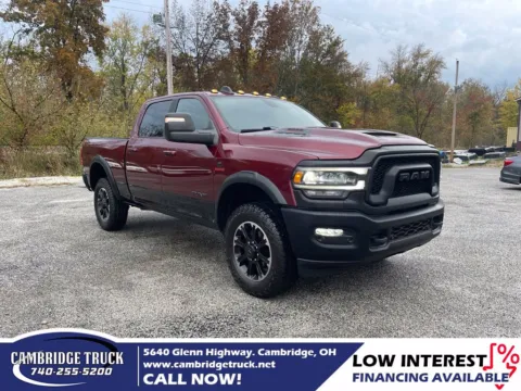 Red 2023 Ram 2500 Rebel for sale in Cambridge, OH