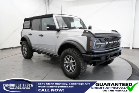 Silver 2022 Ford Bronco Badlands for sale in Cambridge, OH