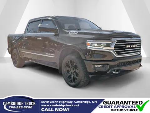 Black 2020 Ram 1500 Laramie Longhorn for sale in Cambridge, OH