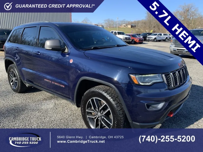 Used 2018 Jeep Grand Cherokee Trailhawk for sale in Cambridge, OH VIN
