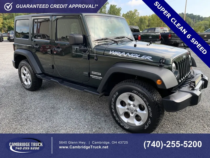 2011 Jeep Wrangler Unlimited Sport for sale in Cambridge, OH