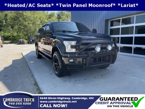 Black 2017 Ford F-150 Lariat for sale in Cambridge, OH