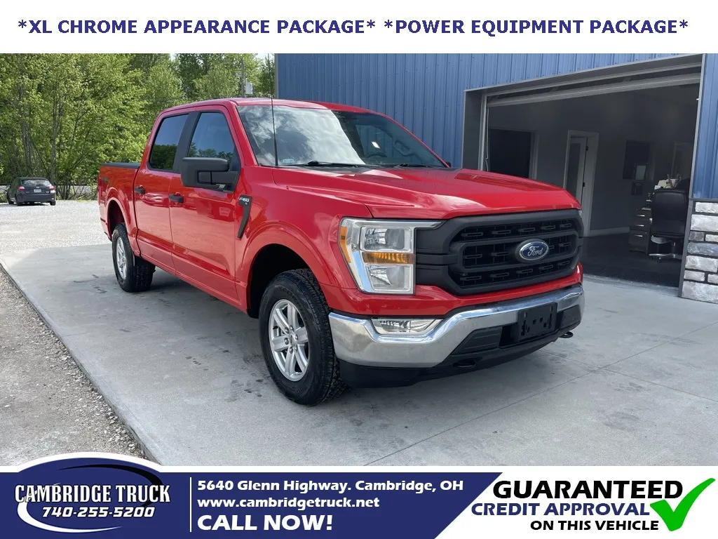 Red 2022 Ford F-150 XL for sale in Cambridge, OH