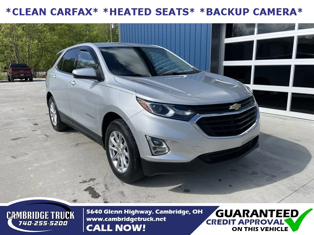 Silver 2019 Chevrolet Equinox LT for sale in Cambridge, OH