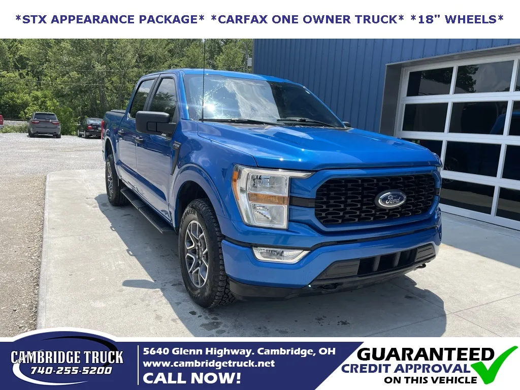 Blue 2021 Ford F-150 XL for sale in Cambridge, OH