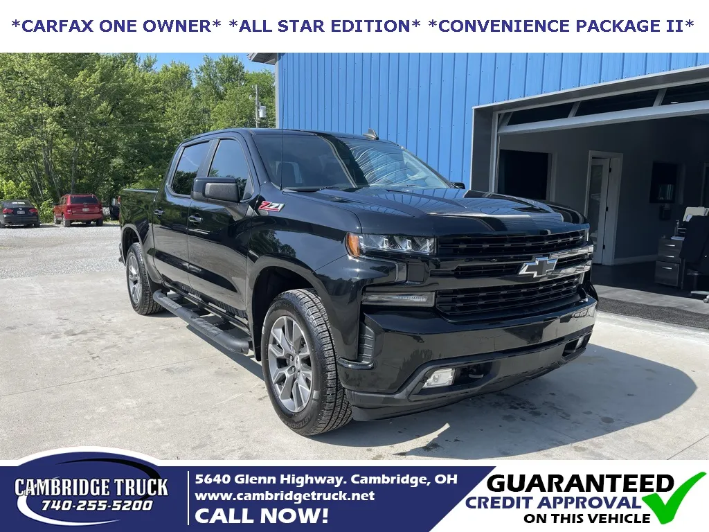 Black 2019 Chevrolet Silverado 1500 RST for sale in Cambridge, OH