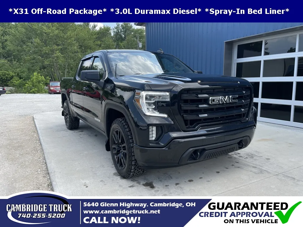 Black 2021 GMC Sierra 1500 Elevation for sale in Cambridge, OH