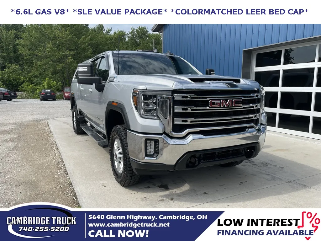 Silver 2021 GMC Sierra 2500HD SLE for sale in Cambridge, OH