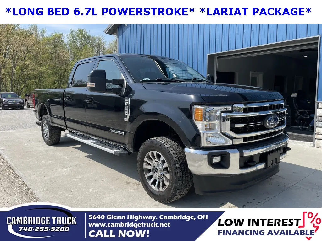 Black 2020 Ford F-250SD Lariat for sale in Cambridge, OH
