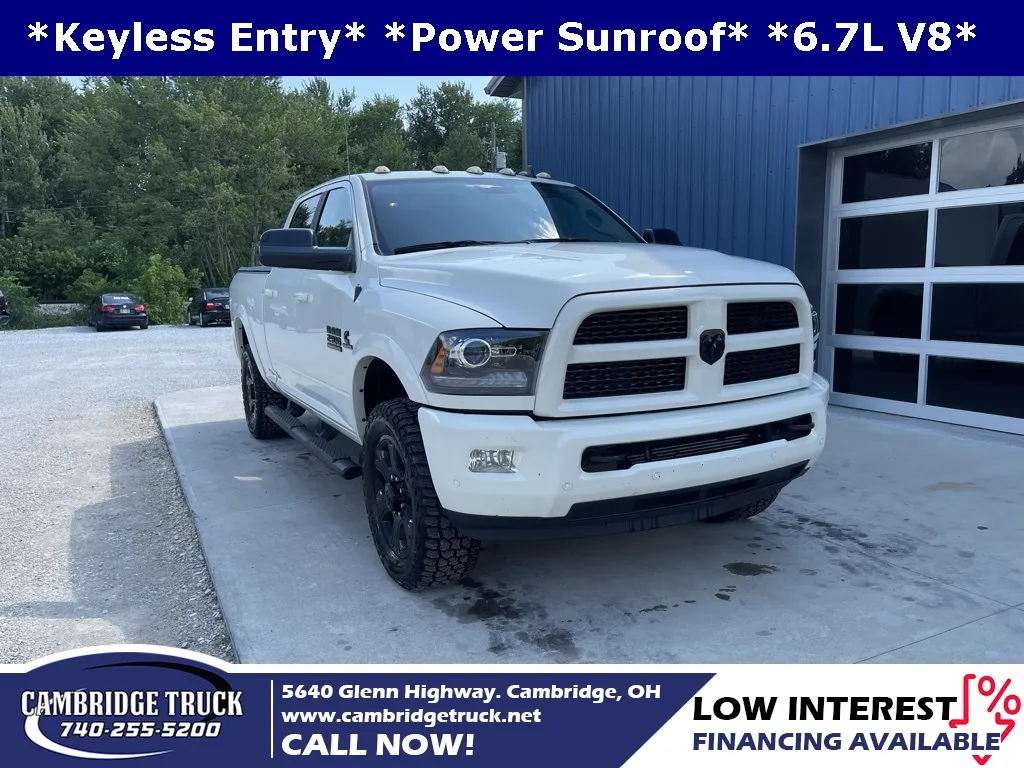 White 2017 Ram 2500 Laramie for sale in Cambridge, OH