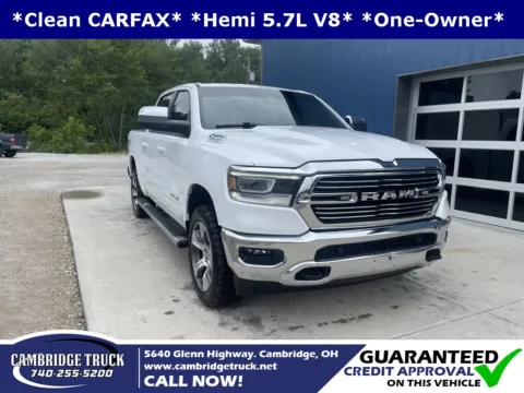 White 2024 Ram 1500 Laramie for sale in Cambridge, OH