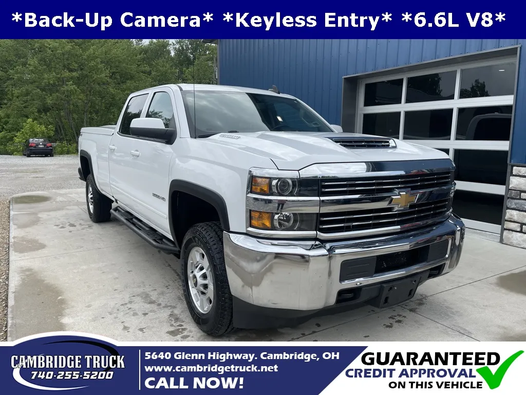 White 2017 Chevrolet Silverado 2500HD LT for sale in Cambridge, OH
