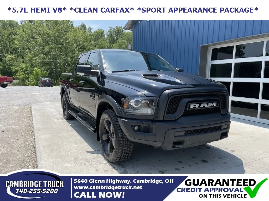 Black 2019 Ram 1500 Classic Warlock for sale in Cambridge, OH