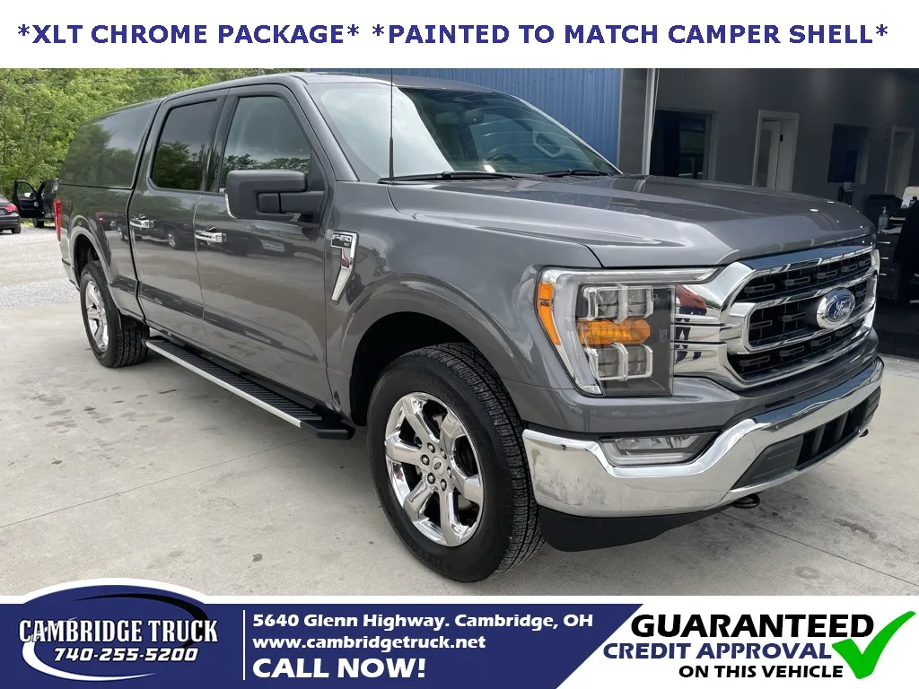 Gray 2022 Ford F-150 XLT for sale in Cambridge, OH