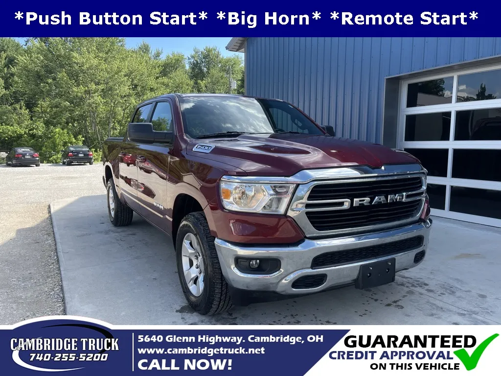 Red 2021 Ram 1500 Big Horn/Lone Star for sale in Cambridge, OH