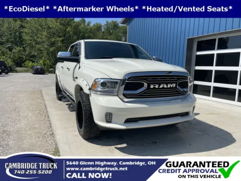 White 2017 Ram 1500 Limited for sale in Cambridge, OH