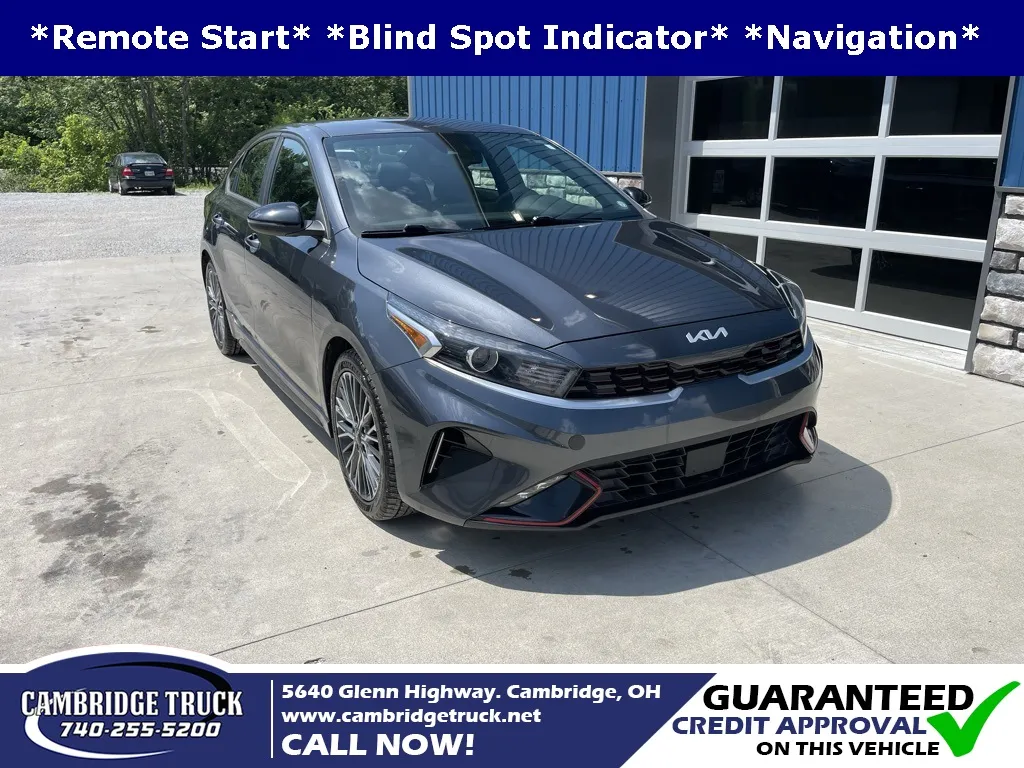 Gray 2022 Kia Forte GT-Line for sale in Cambridge, OH