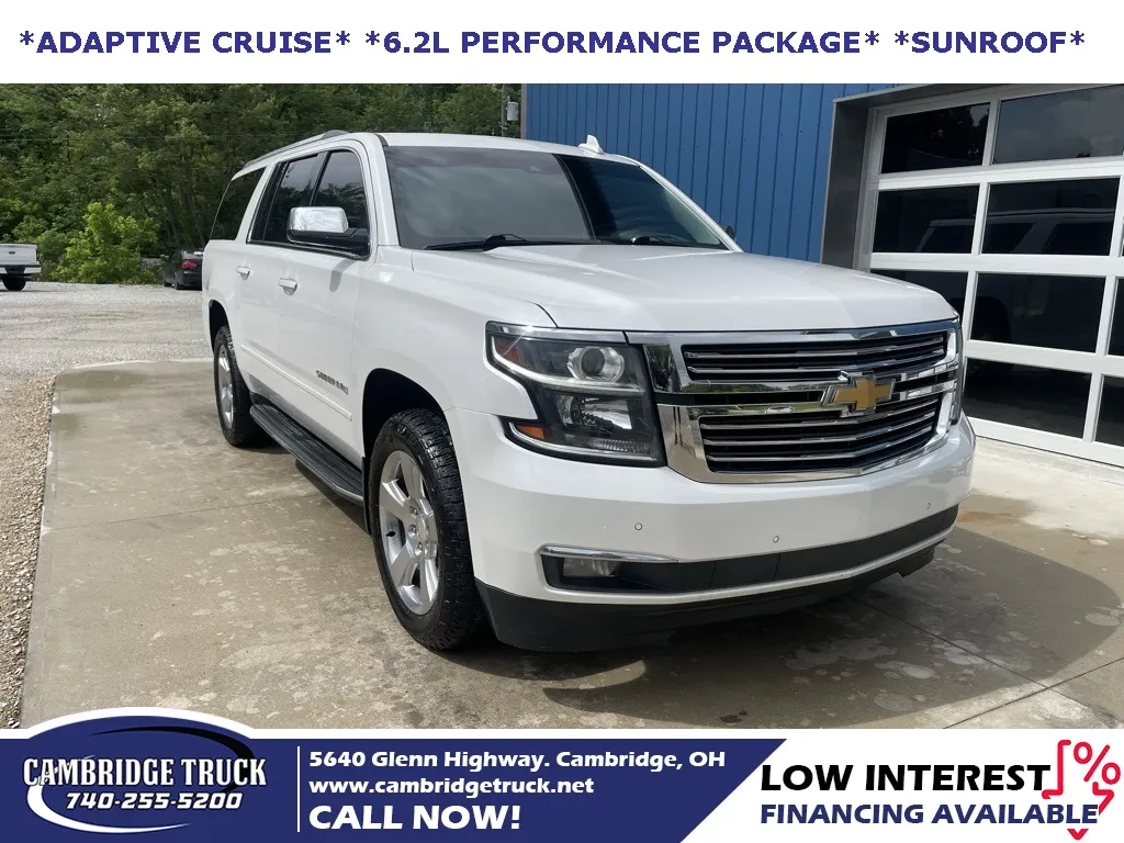 White 2020 Chevrolet Suburban Premier for sale in Cambridge, OH