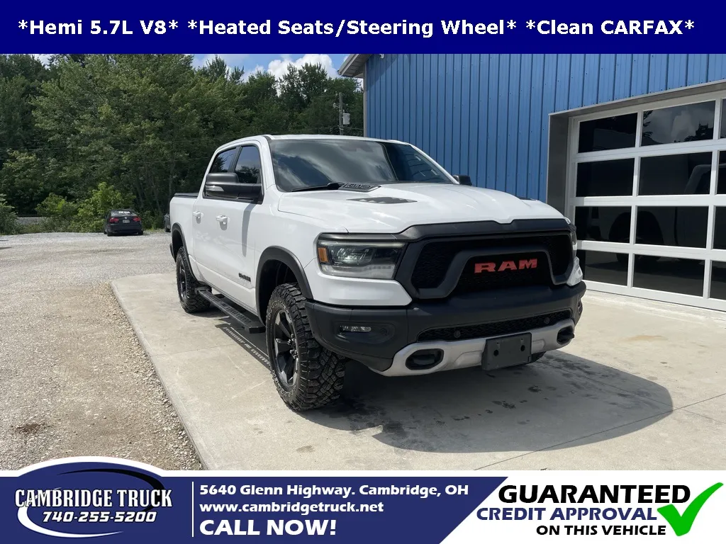 White 2022 Ram 1500 Rebel for sale in Cambridge, OH