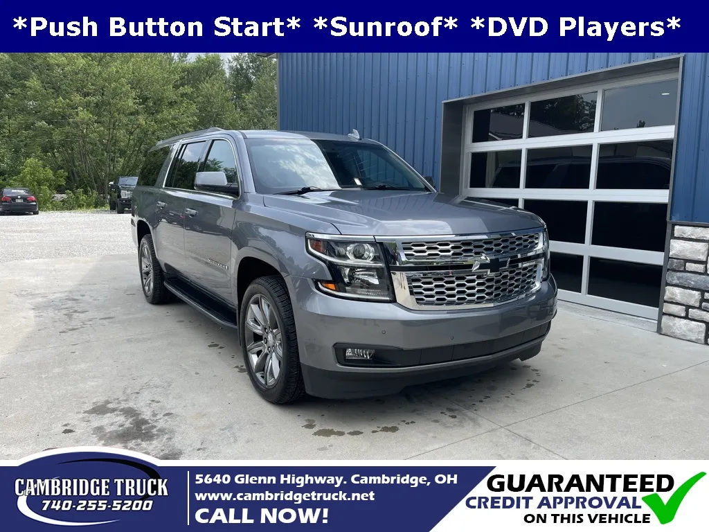 Gray 2020 Chevrolet Suburban LT for sale in Cambridge, OH