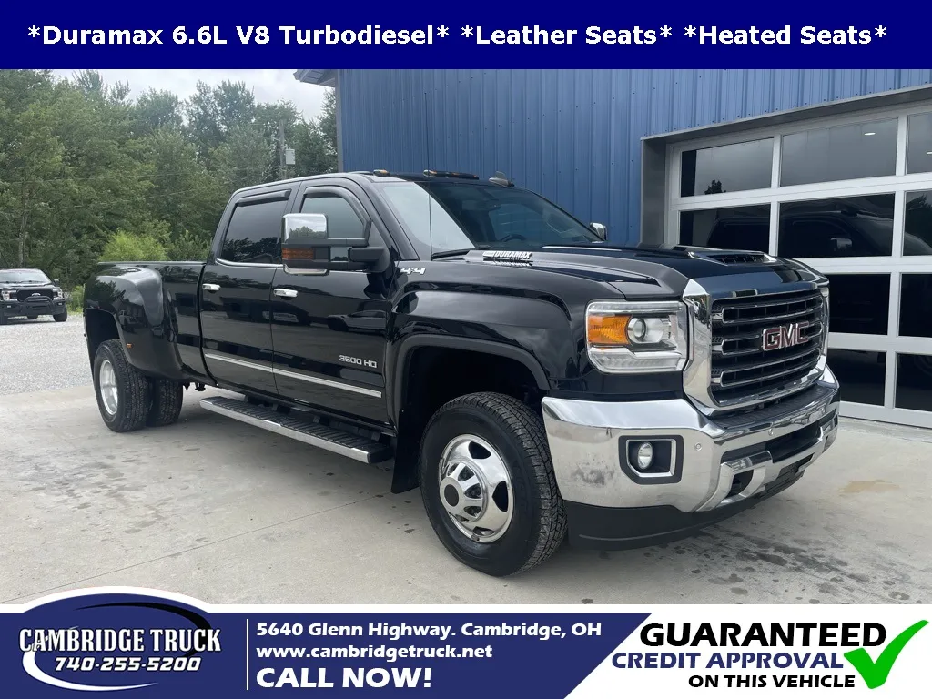Black 2019 GMC Sierra 3500HD SLT for sale in Cambridge, OH
