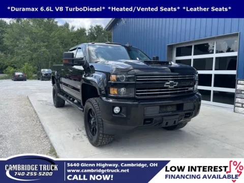 Blue 2017 Chevrolet Silverado 2500HD LTZ for sale in Cambridge, OH