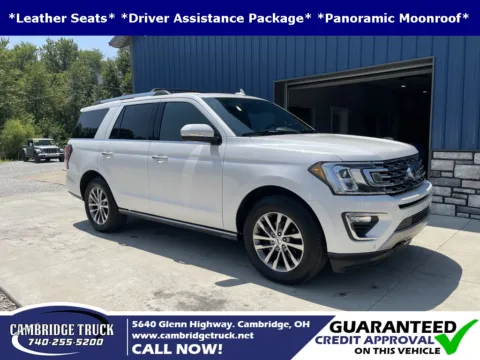 White 2018 Ford Expedition Limited for sale in Cambridge, OH