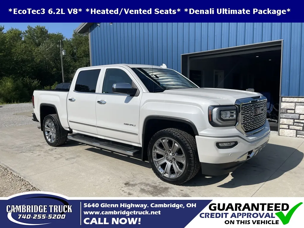 White 2018 GMC Sierra 1500 Denali for sale in Cambridge, OH