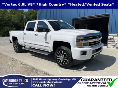 White 2018 Chevrolet Silverado 2500HD High Country for sale in Cambridge, OH