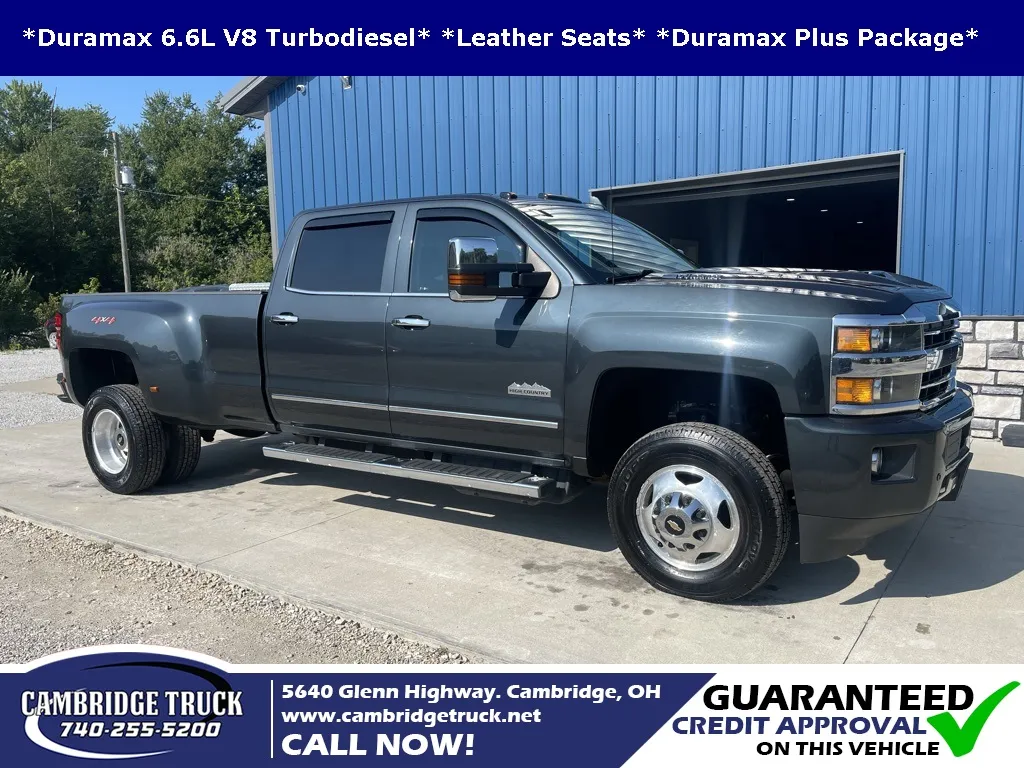Gray 2018 Chevrolet Silverado 3500HD High Country for sale in Cambridge, OH