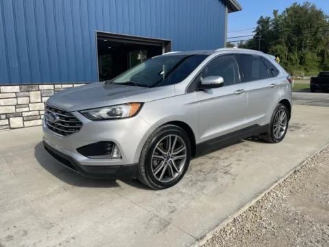 Another view of 2019 Ford Edge Titanium for sale in Cambridge, OH at Cambridge Truck