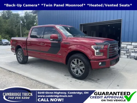 Silver 2016 Ford F-150 Lariat for sale in Cambridge, OH