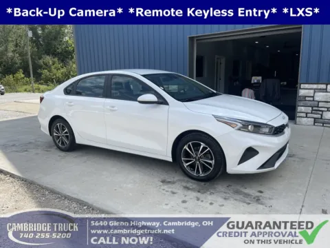 White 2022 Kia Forte LXS for sale in Cambridge, OH