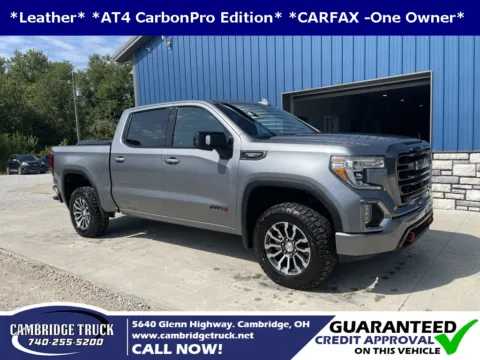 Gray 2021 GMC Sierra 1500 AT4 for sale in Cambridge, OH