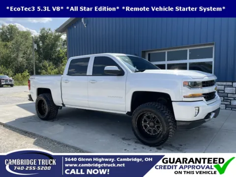 White 2018 Chevrolet Silverado 1500 LT for sale in Cambridge, OH