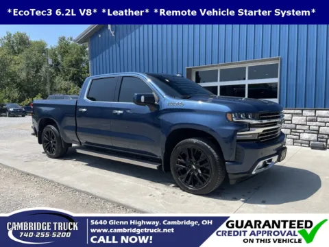 Blue 2019 Chevrolet Silverado 1500 High Country for sale in Cambridge, OH
