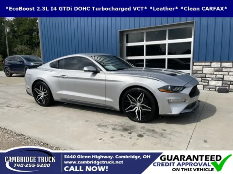 Silver 2019 Ford Mustang EcoBoost Premium for sale in Cambridge, OH