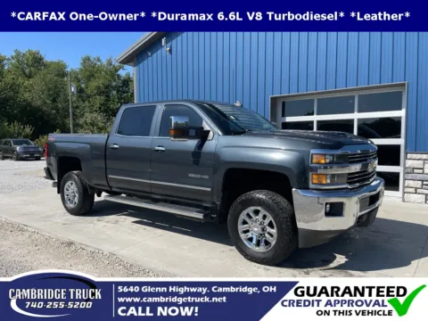 Gray 2018 Chevrolet Silverado 2500HD LTZ for sale in Cambridge, OH