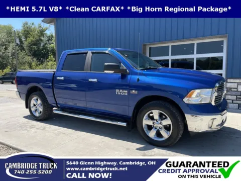 Blue 2018 Ram 1500 Big Horn for sale in Cambridge, OH