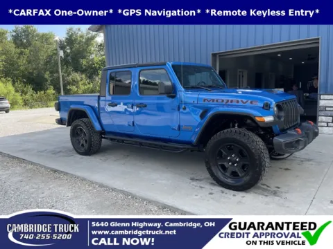 Blue 2021 Jeep Gladiator Mojave for sale in Cambridge, OH