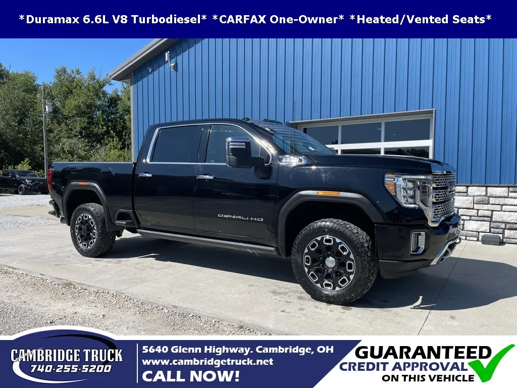 Black 2023 GMC Sierra 3500HD Denali for sale in Cambridge, OH