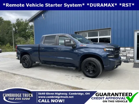 Blue 2020 Chevrolet Silverado 1500 RST for sale in Cambridge, OH