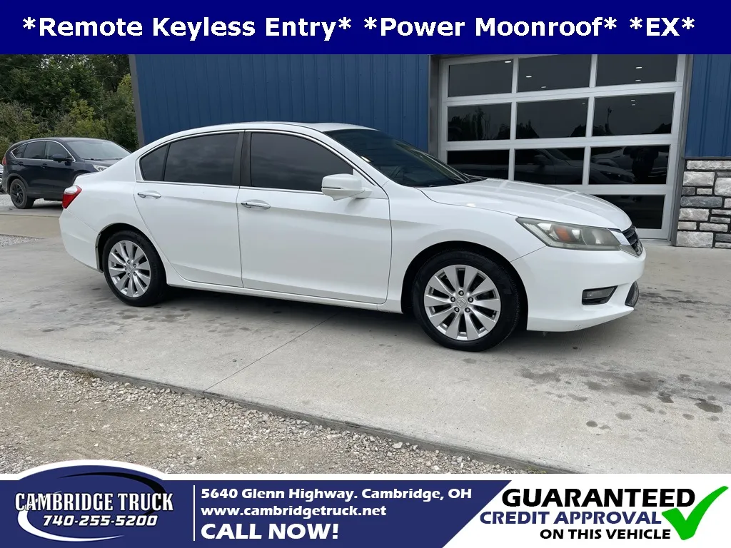 White 2015 Honda Accord EX for sale in Cambridge, OH