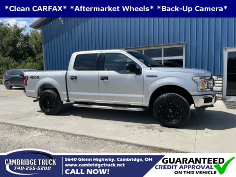 Silver 2018 Ford F-150 XLT for sale in Cambridge, OH