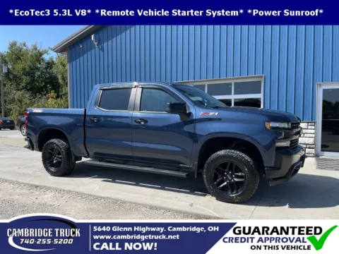 Blue 2020 Chevrolet Silverado 1500 LT Trail Boss for sale in Cambridge, OH