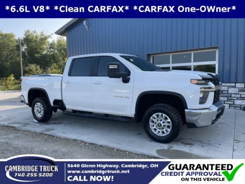 White 2022 Chevrolet Silverado 2500HD LT for sale in Cambridge, OH