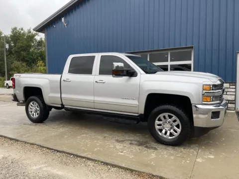 Silver 2019 Chevrolet Silverado 2500HD LTZ for sale in Cambridge, OH