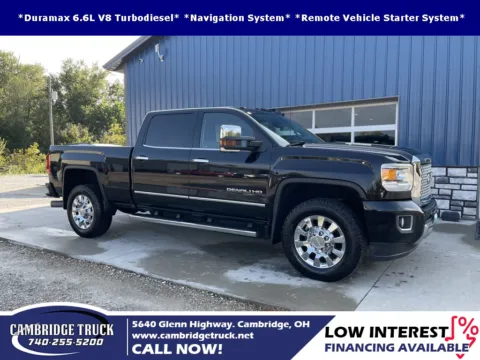 Blue 2016 GMC Sierra 2500HD Denali for sale in Cambridge, OH