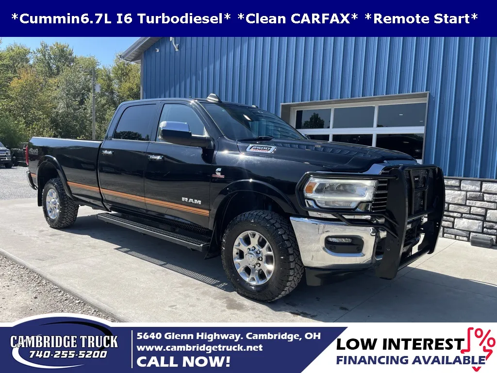 Black 2022 Ram 2500 Laramie for sale in Cambridge, OH