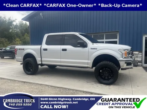 Silver 2018 Ford F-150 XLT for sale in Cambridge, OH